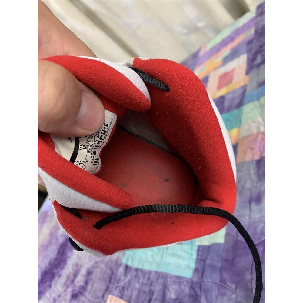 Jordan 13 Retro History of Flight 2017 Mens Size 11 Preowned White With Red - Picture 16 of 16